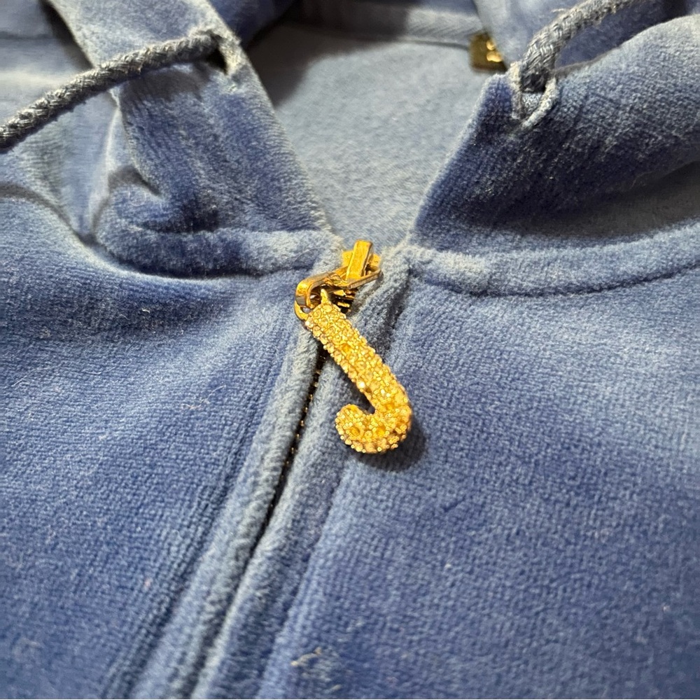 Juicy Couture Y2K Mcbling royal blue sweater - Picture 5 of 9